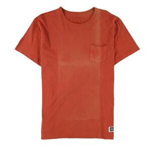 AMBIG Mens The Sherman Basic T-Shirt, Red, L, DM